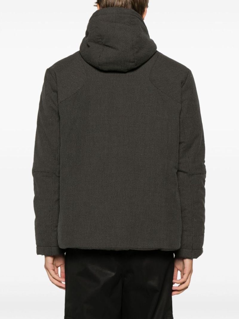 Grey Rescue Hooded Padded Jacket