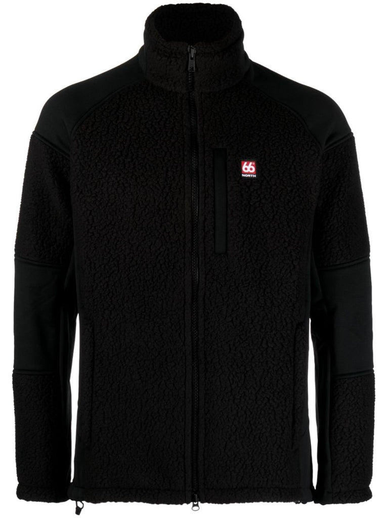 Black Tindur Technical Shearling Jacket