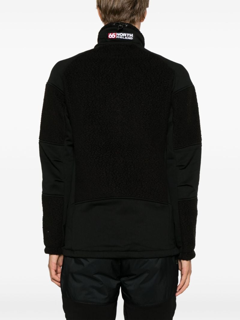 Black Tindur Technical Shearling Jacket