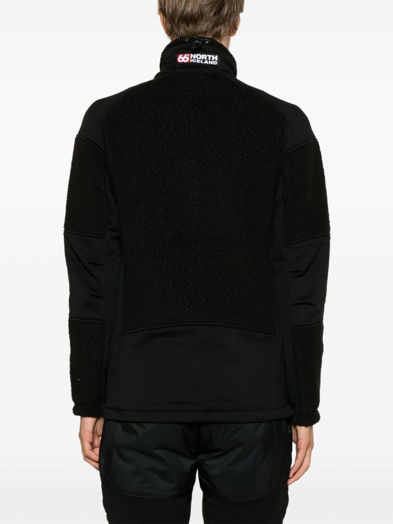 Black Tindur Technical Shearling Jacket