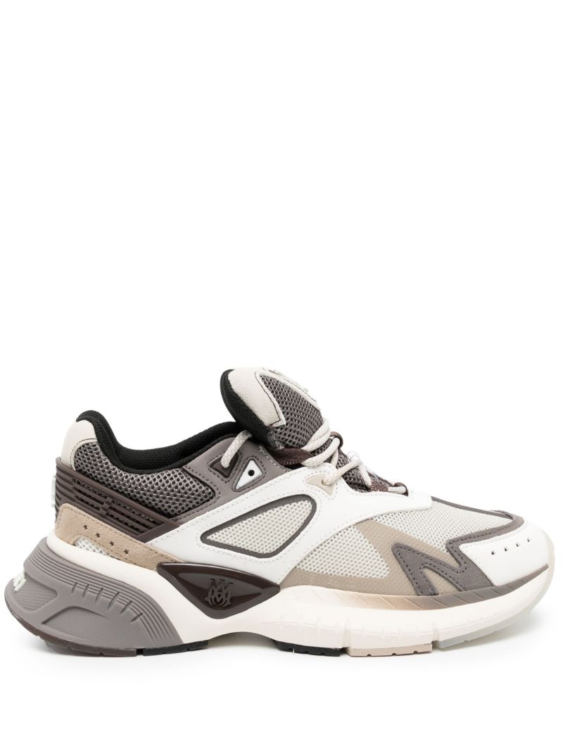Grey Ma Runner Panelled Sneakers
