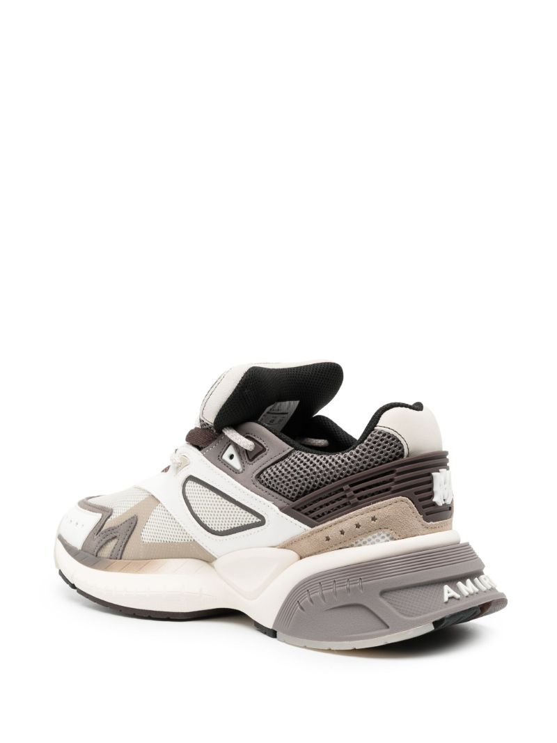 Grey Ma Runner Panelled Sneakers