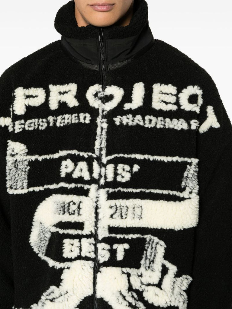 Black Paris' Best Fleece Jacket