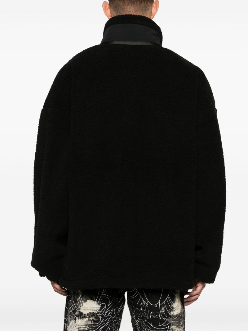 Black Paris' Best Fleece Jacket