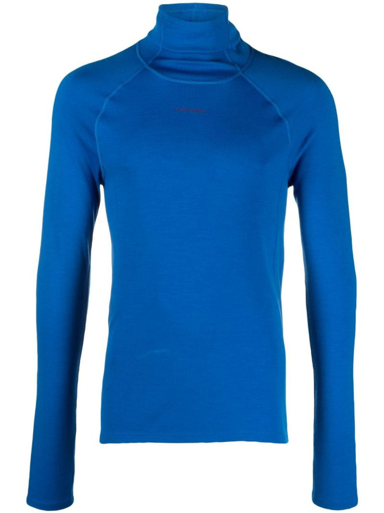 Blue 300 MerinofineÃ¢â_x0080__x009e_Â¢ Roll-neck Thermal Top