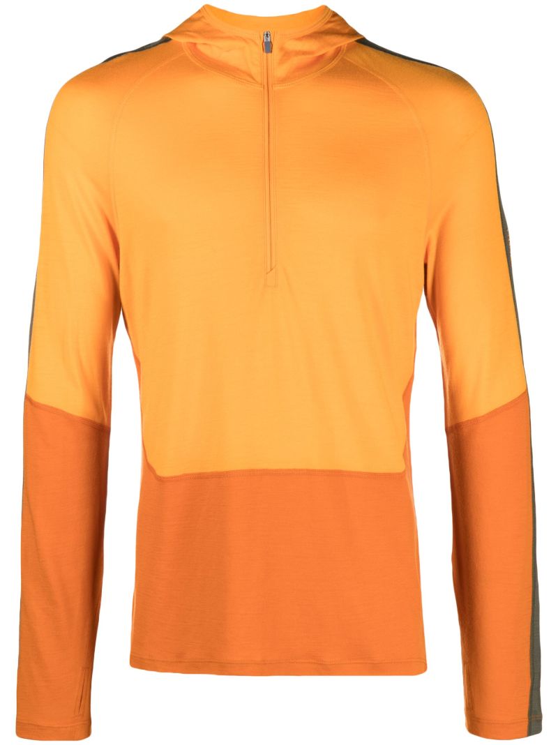 Orange 200 Sonebula Half-zip Hoodie