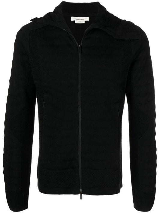 Black ZoneknitÃ¢â_x0080__x009e_Â¢ Explore Zip-up Hoodie