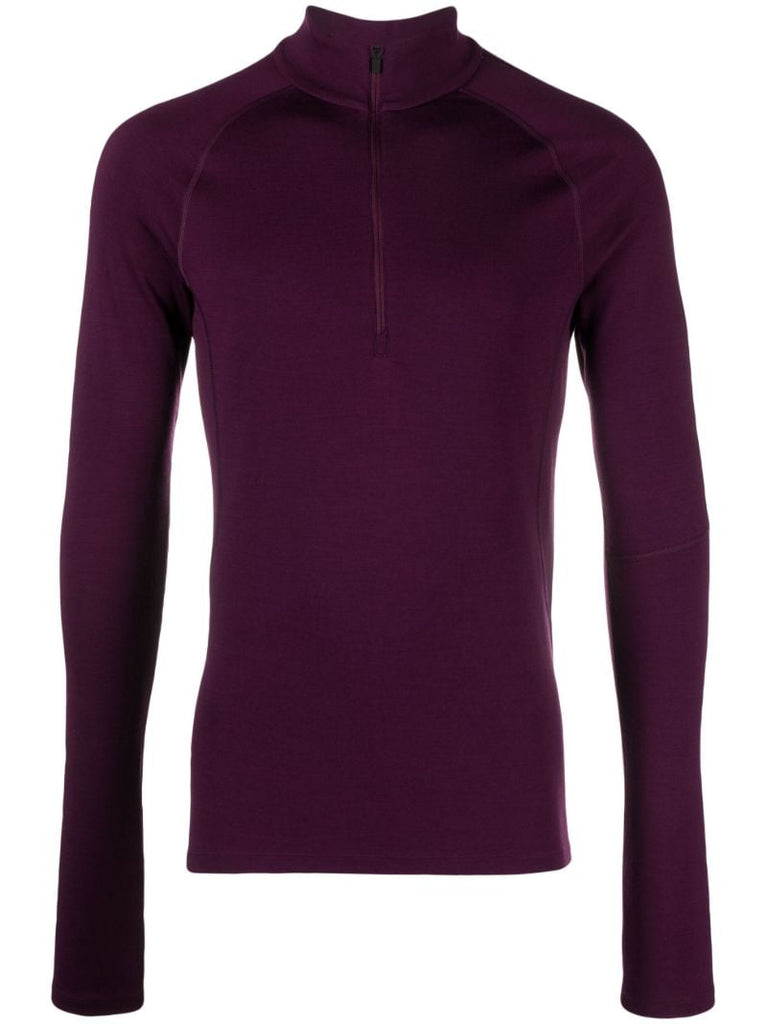 Purple 300 MerinofineÃ¢â_x0080__x009e_Â¢ Half-zip Thermal Top