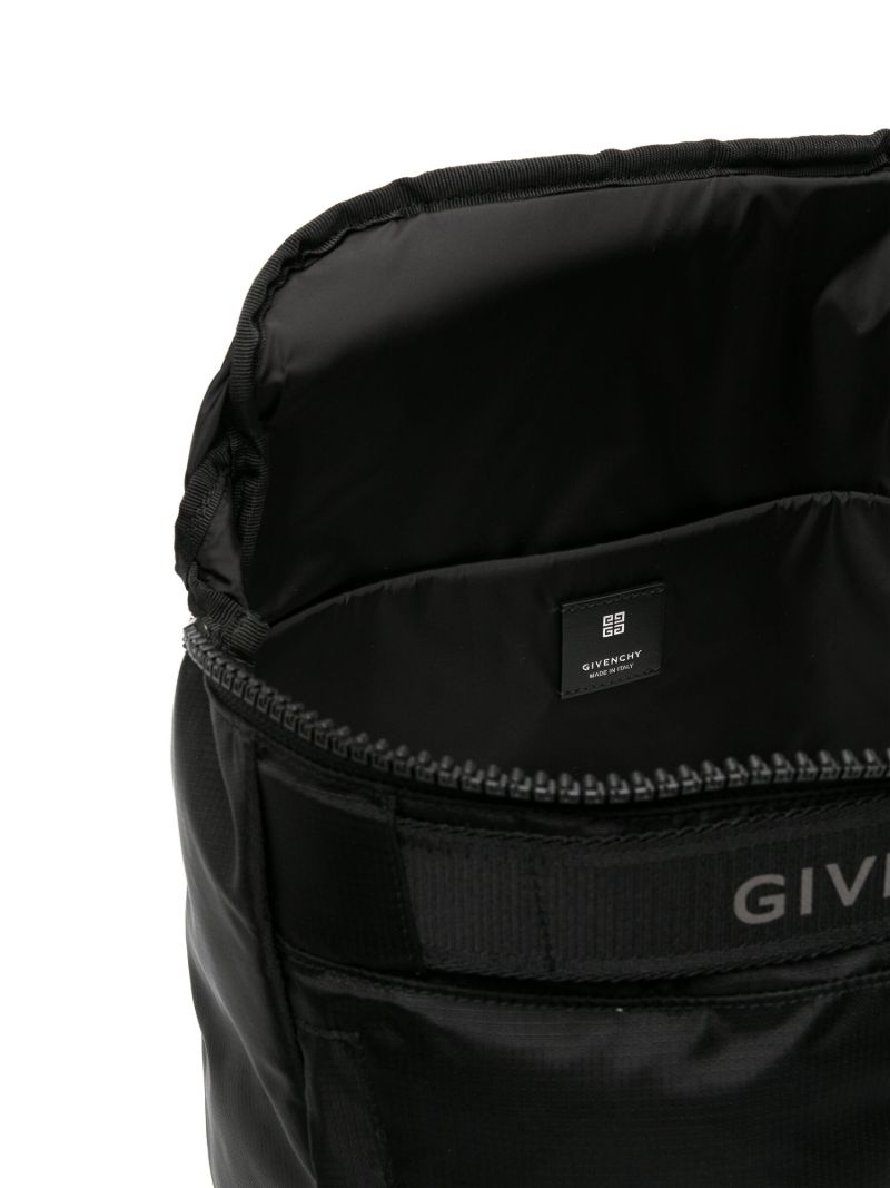 Black G-trek Logo-print Backpack