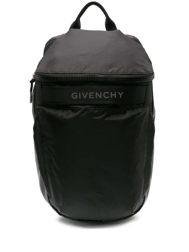 Black G-trek Logo-print Backpack