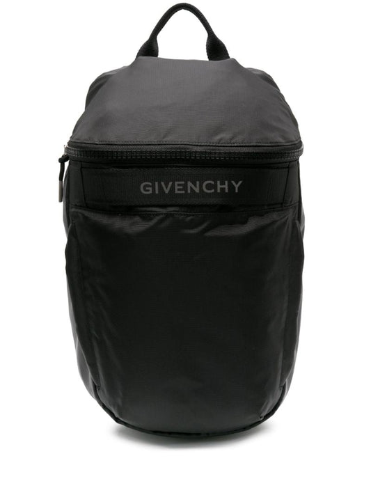 Black G-trek Logo-print Backpack