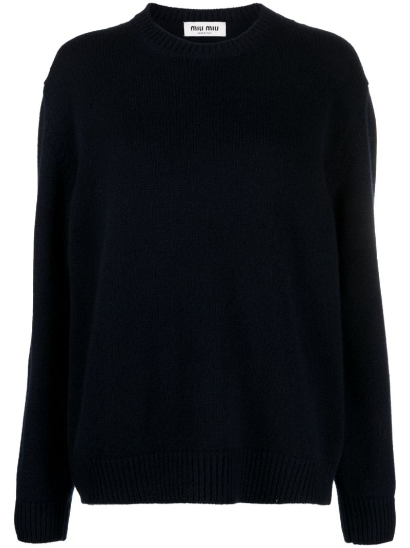 Blue Cashmere Sweater