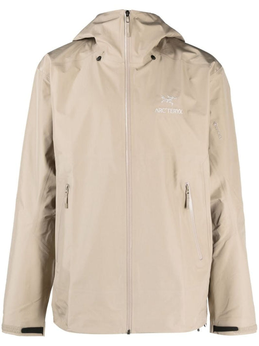 Neutral Beta Hooded Lightweight Jacket