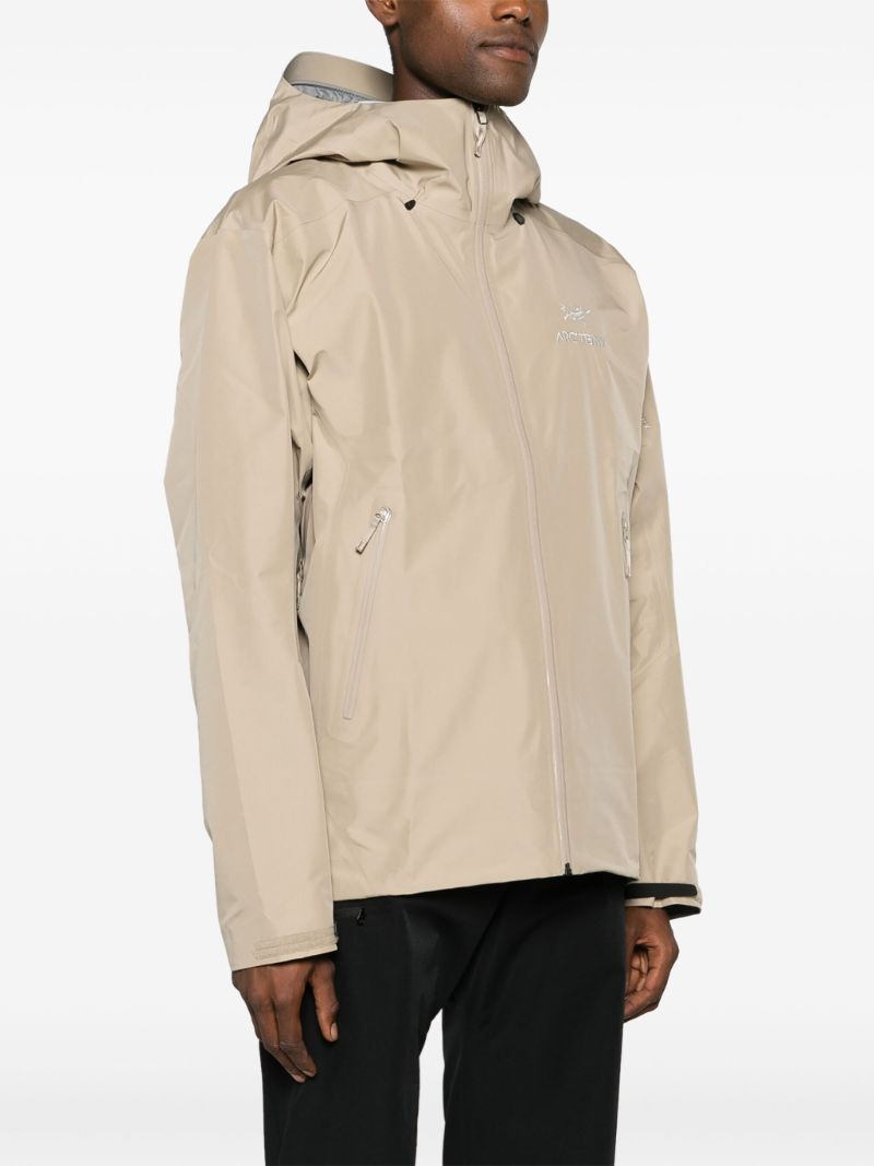 Neutral Beta Hooded Lightweight Jacket