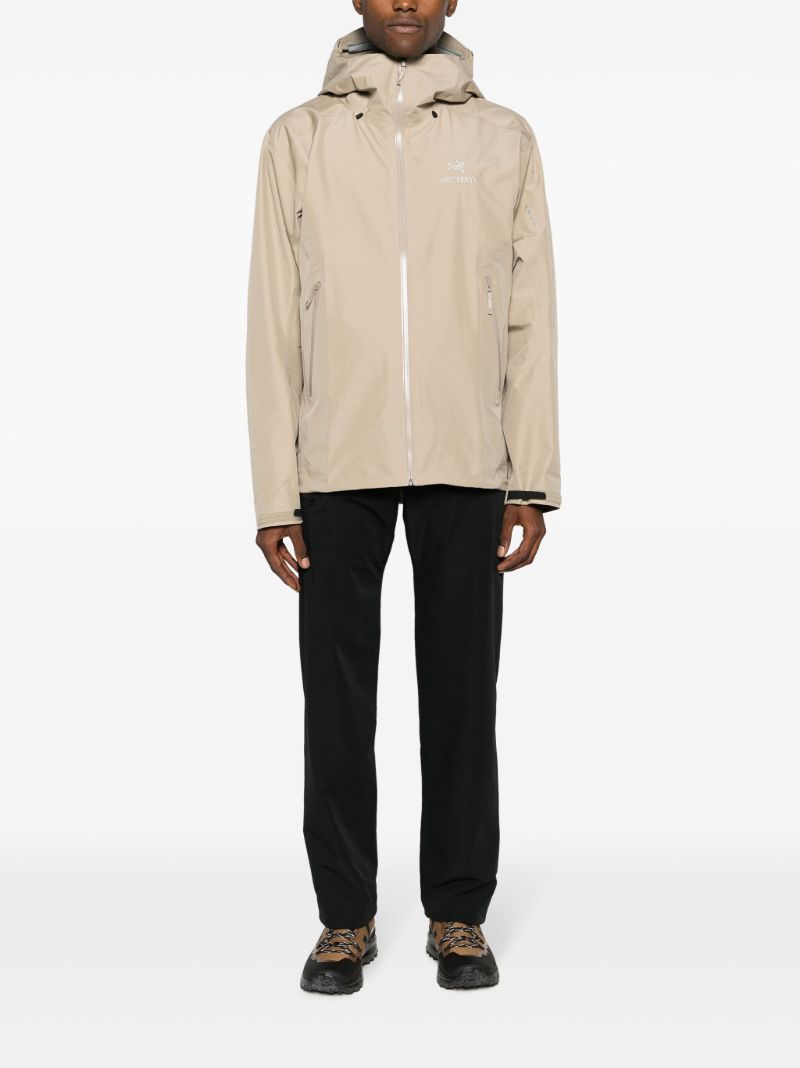 Neutral Beta Hooded Lightweight Jacket