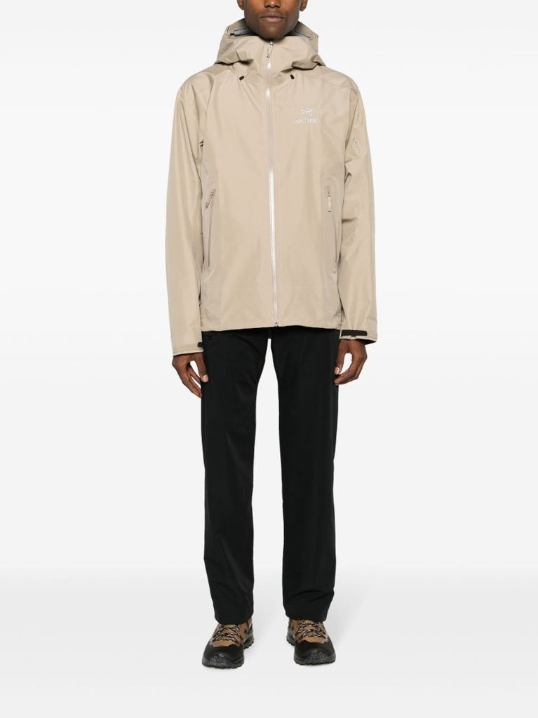 Neutral Beta Hooded Lightweight Jacket