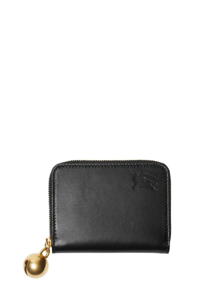 Black Ekd-debossed Leather Wallet