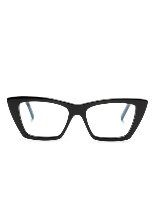 Black Mica New Wave Cat-eye Glasses