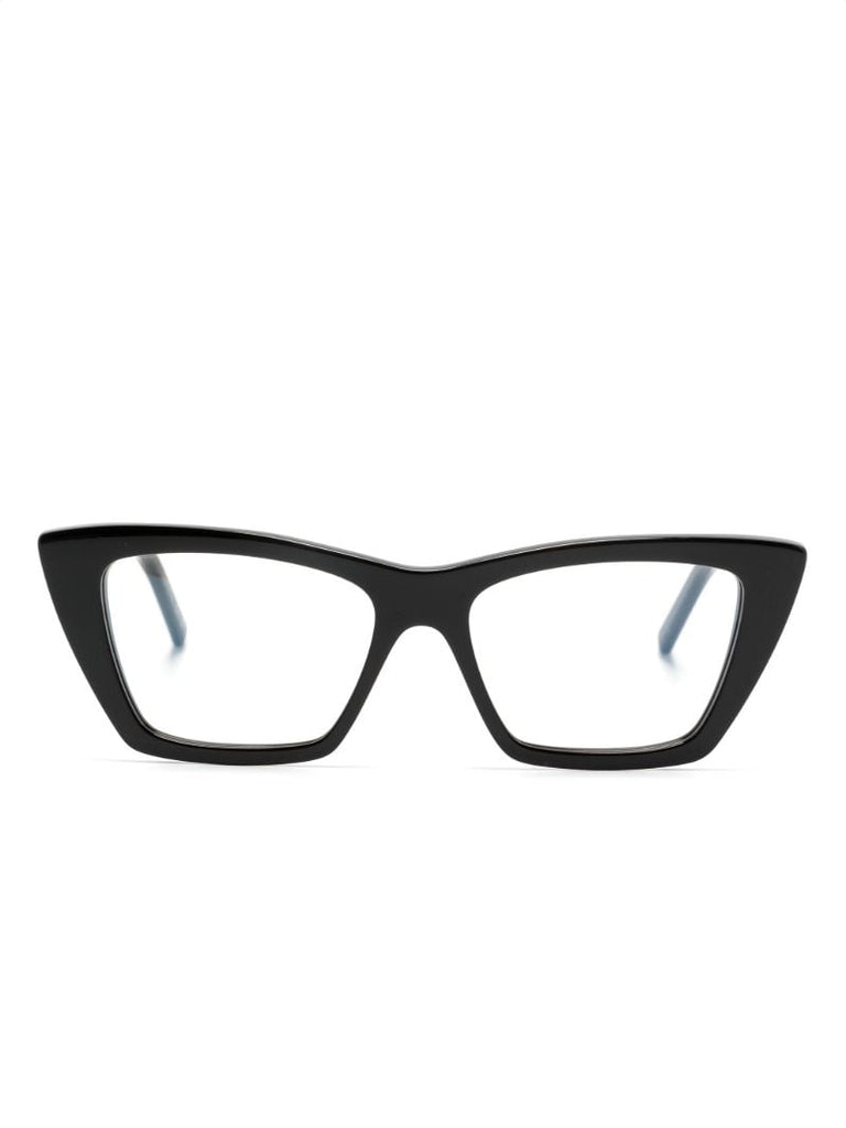 Black Mica New Wave Cat-eye Glasses