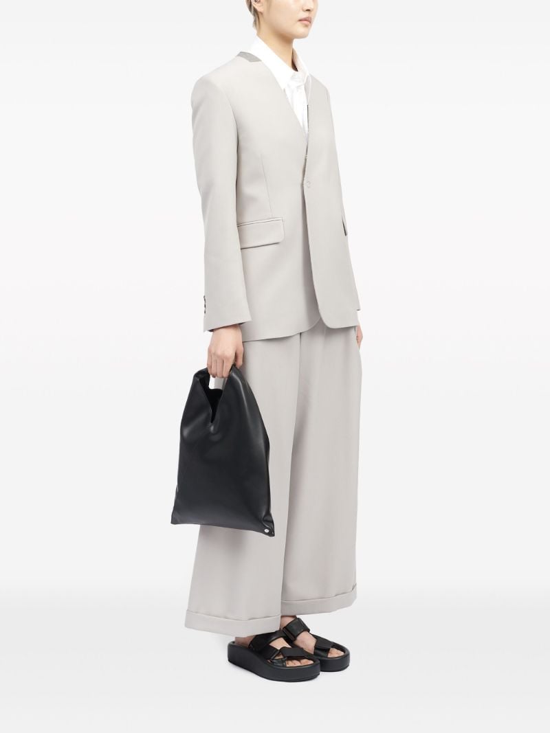 Black Japanese Small Tote Bag