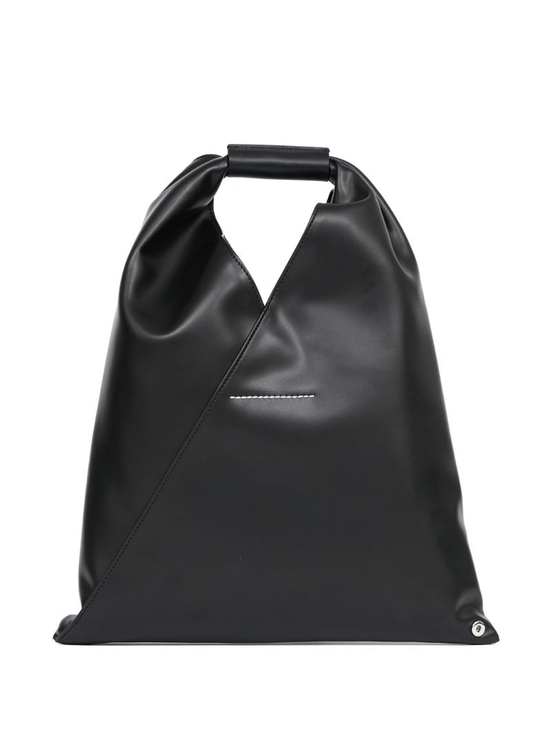 Black Japanese Small Tote Bag