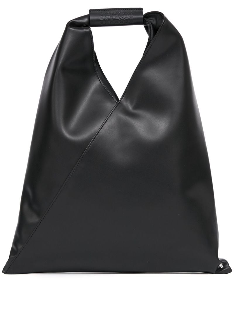 Black Japanese Small Tote Bag