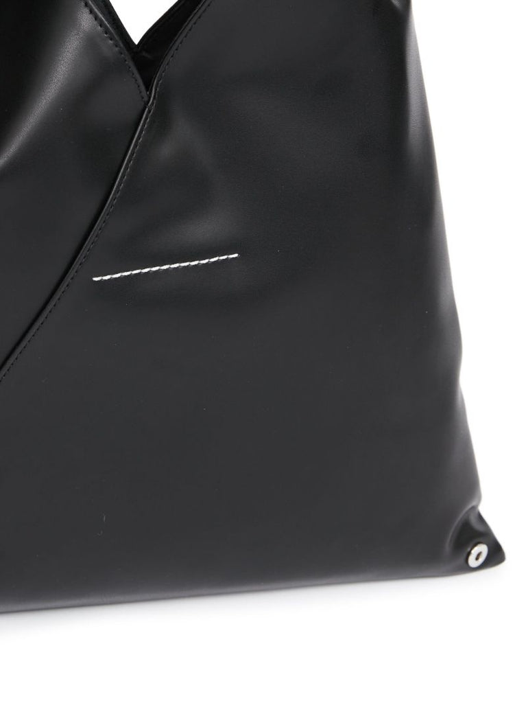 Black Japanese Small Tote Bag