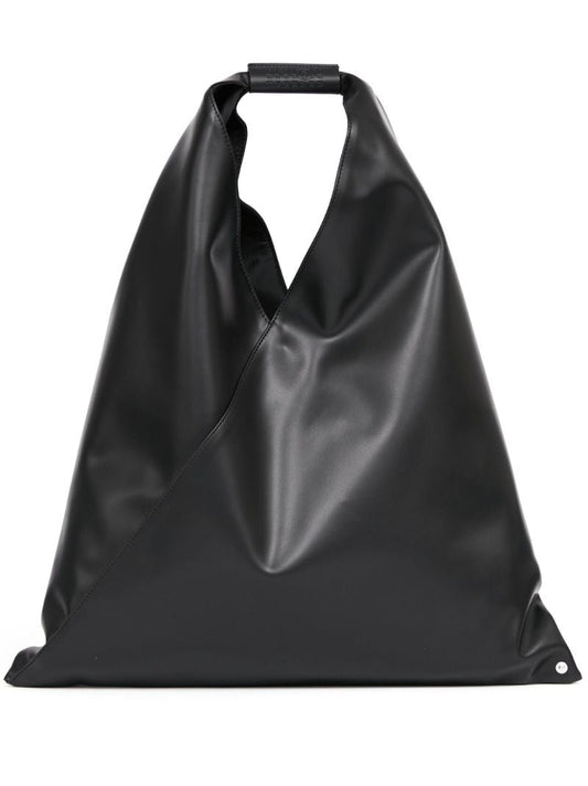 Black Japanese Medium Tote Bag