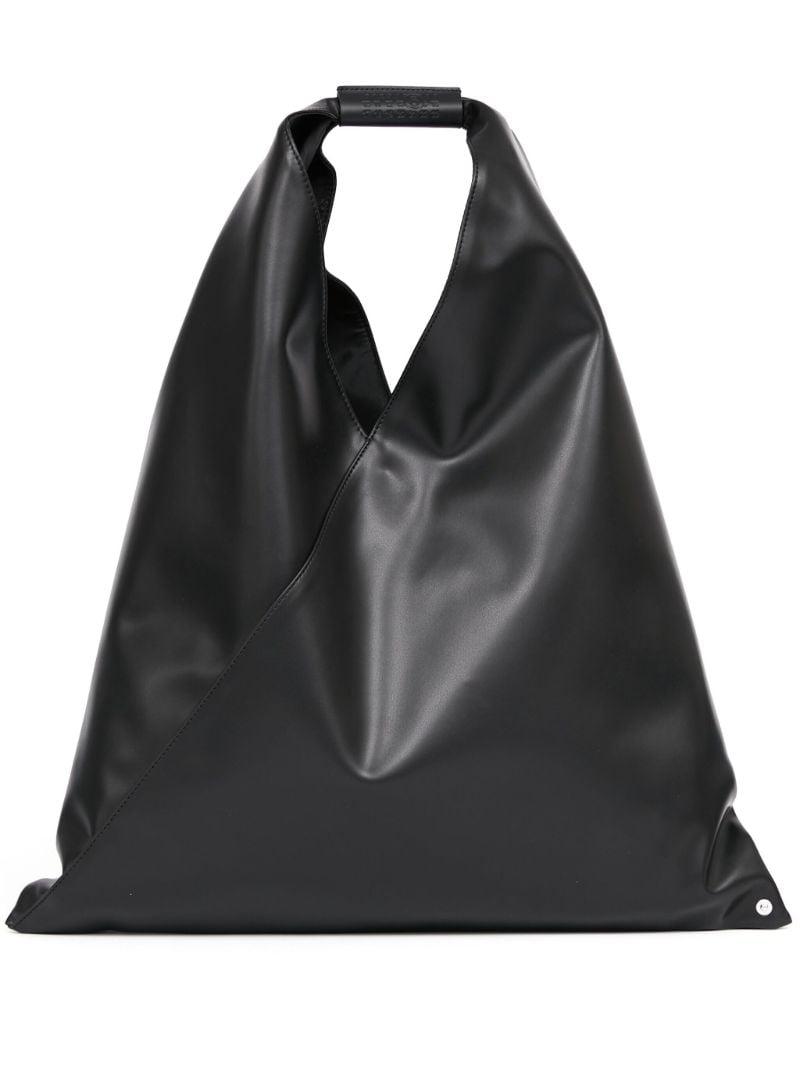 Black Japanese Medium Tote Bag