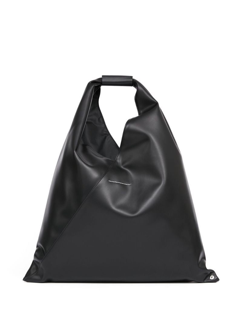 Black Japanese Medium Tote Bag