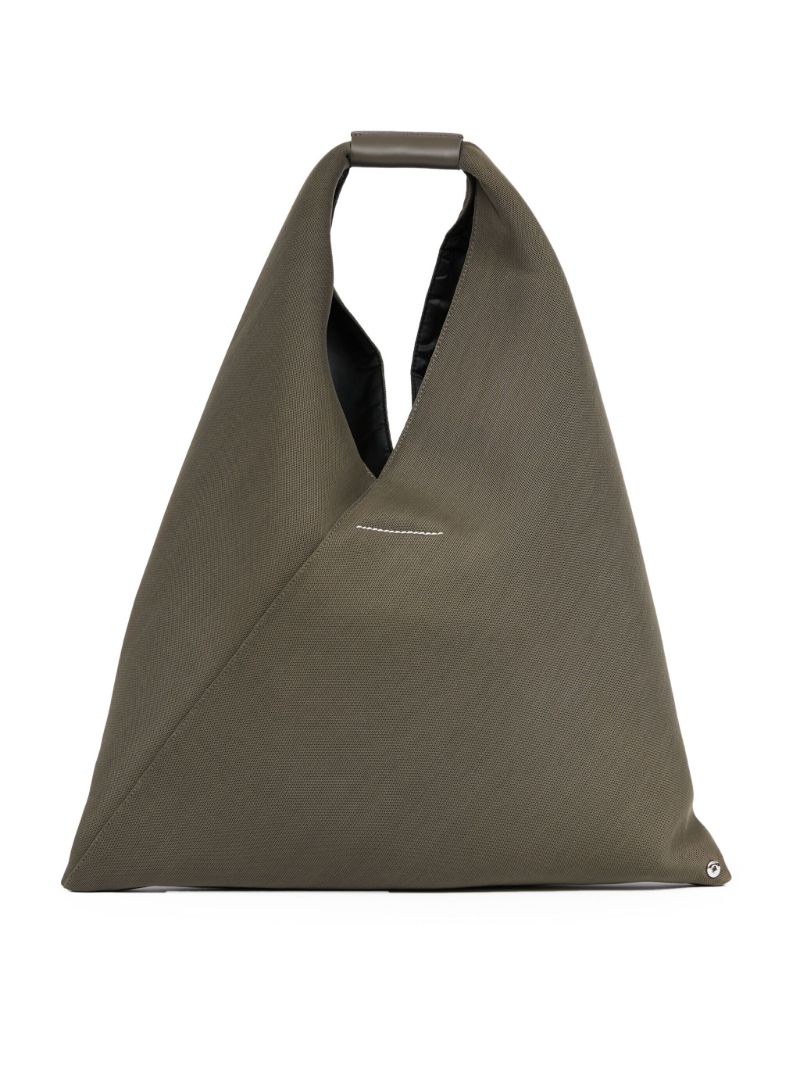 Grey Japanese Canvas Tote Bag