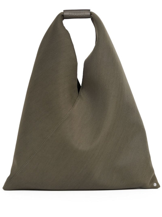 Grey Japanese Canvas Tote Bag