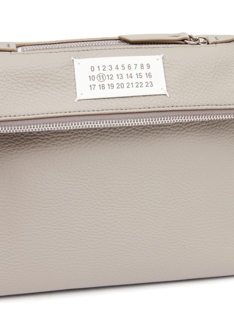 Neutral Soft 5ac Leather Shoulder Bag