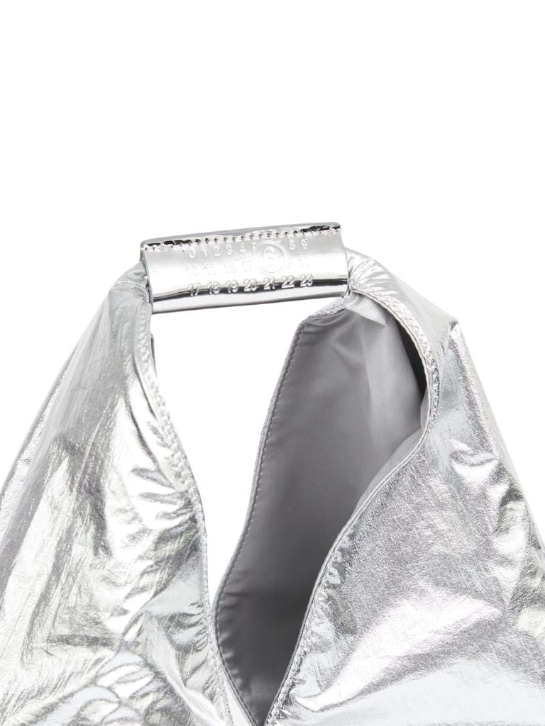 Silver-tone Japanese Tote Bag