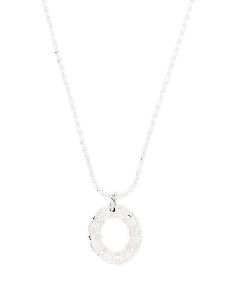 Sterling Silver Bound Willow Necklace