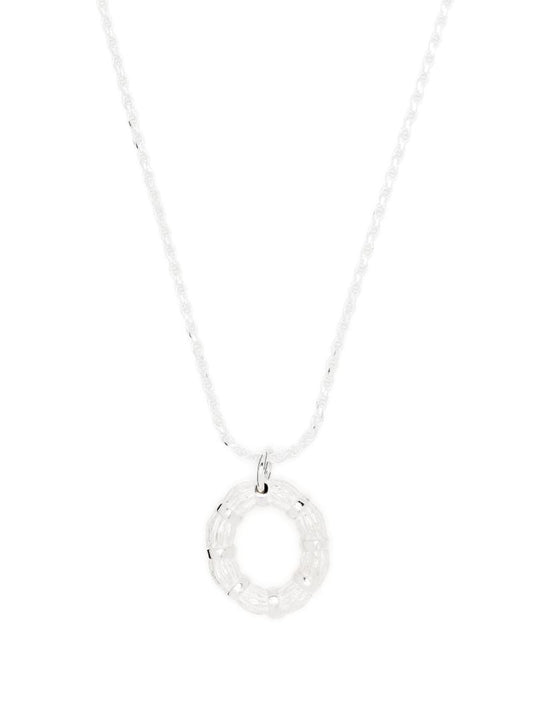 Sterling Silver Bound Willow Necklace