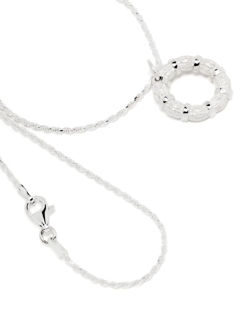 Sterling Silver Bound Willow Necklace