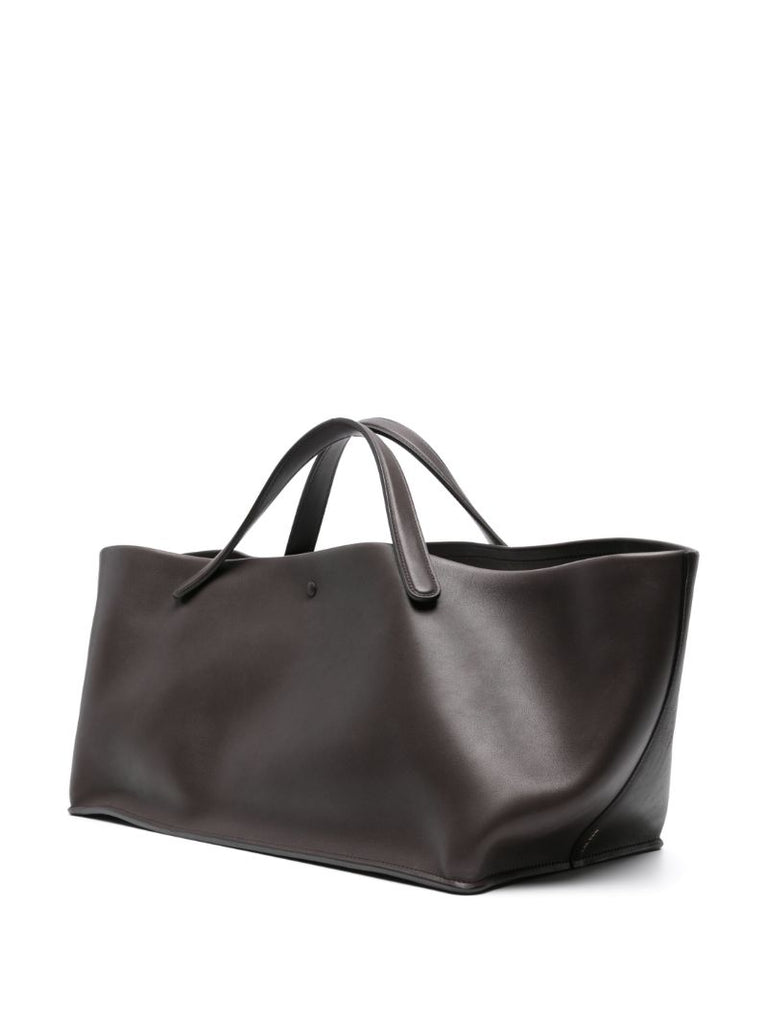 Brown Idaho Leather Tote Bag