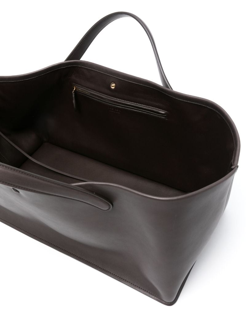 Brown Idaho Leather Tote Bag
