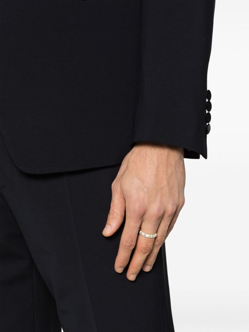 Sterling Silver Bound Willow Band Ring