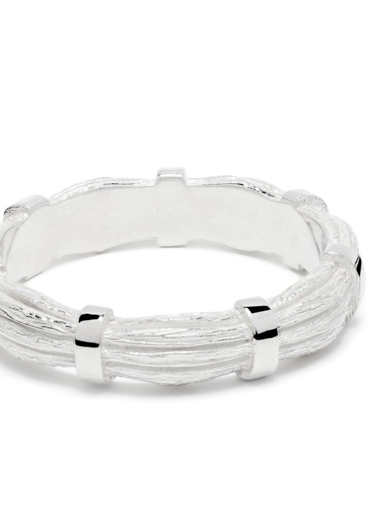 Sterling Silver Bound Willow Band Ring