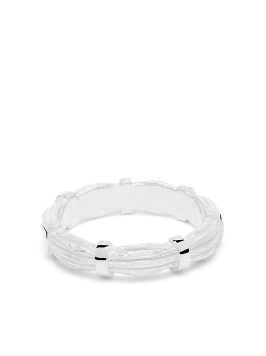 Sterling Silver Bound Willow Band Ring