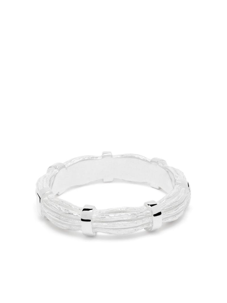 Sterling Silver Bound Willow Band Ring