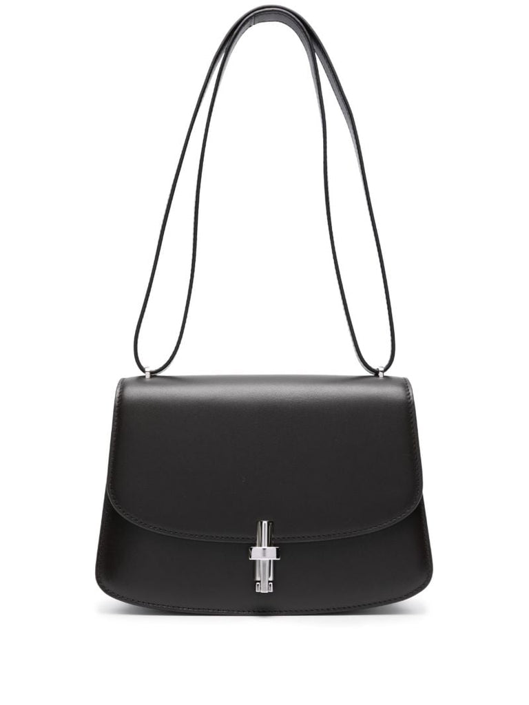 Brown Sofia 8.75 Leather Shoulder Bag