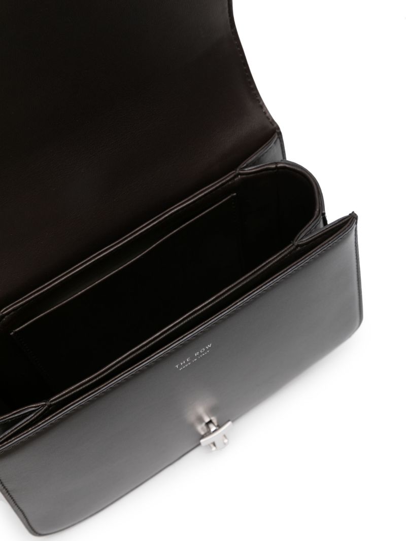 Brown Sofia 8.75 Leather Shoulder Bag