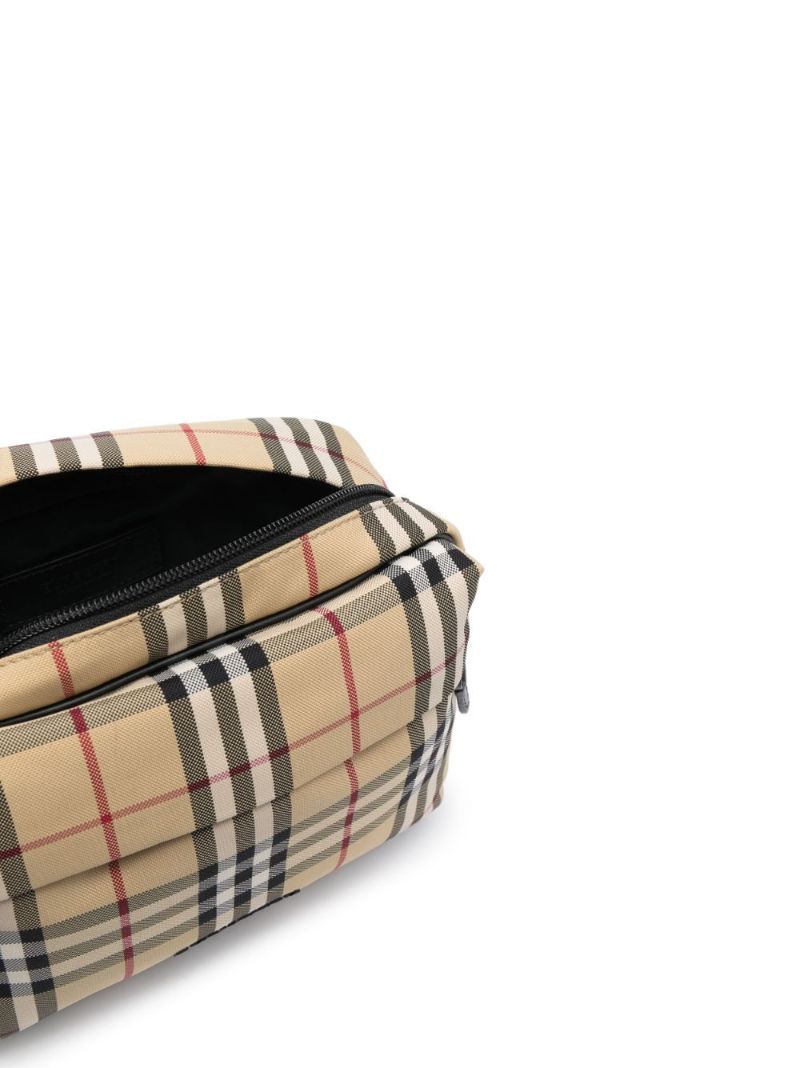 Neutral House Check Cross-body Bag