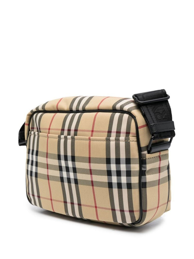 Neutral House Check Cross-body Bag