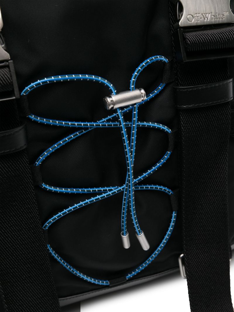 Black Courrier Tote Bag