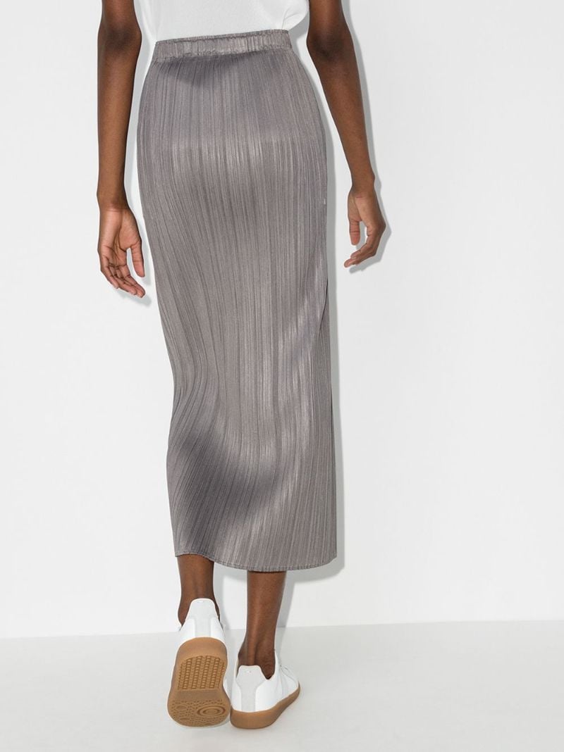 Basics PlissÃ_x0083_Â© Midi Skirt