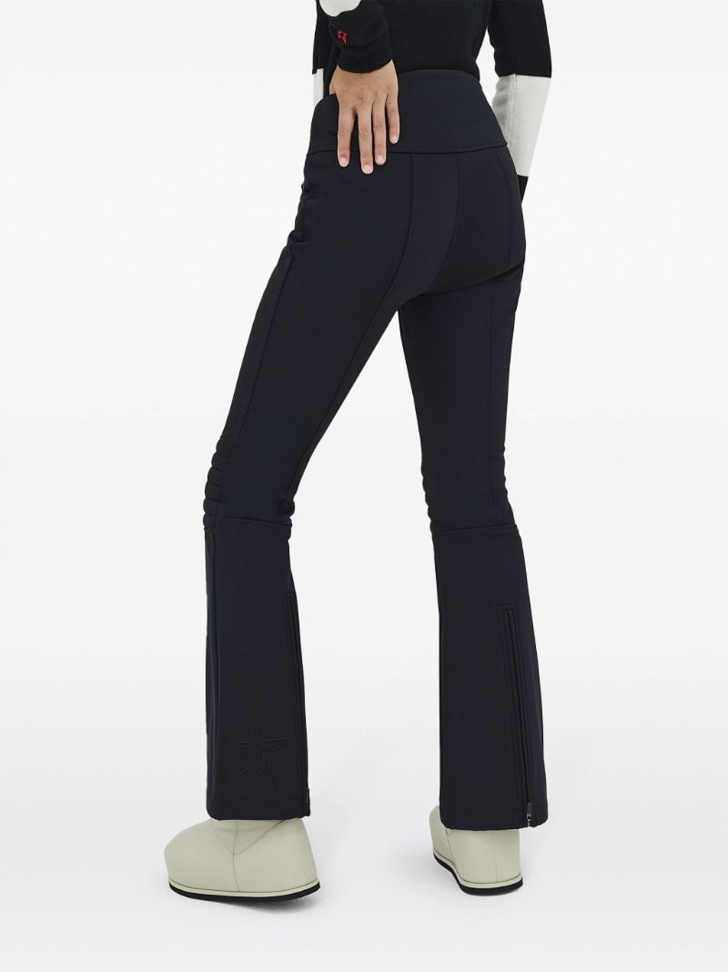 Black Aurora Flared Ski Trousers